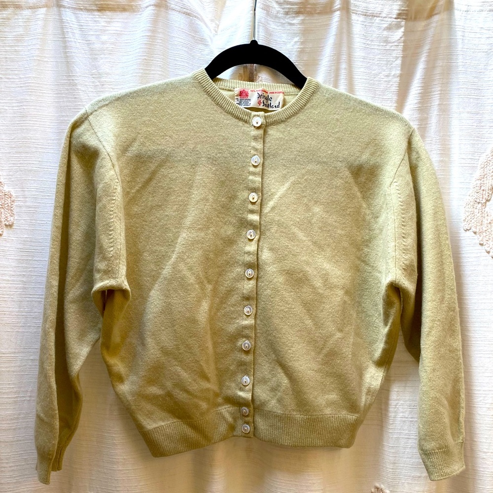 Vintage Cashmere Cardigan